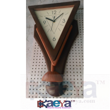 Okaeya Wooden Triangular Design wall clock